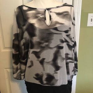 Jennifer Lopez sheer top with built in tank